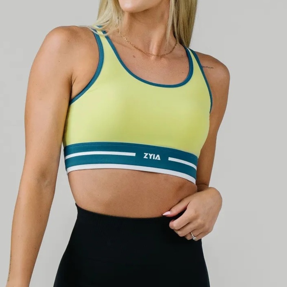 Zyia Active Yellow & Marine Alacrity Bra